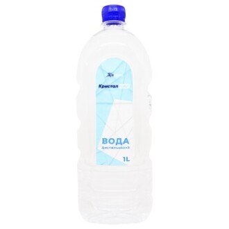 Вода дистильована КристалМАХ (12x1л) (1 л) - ХІМЕКСПРЕС ВД 0101-1000