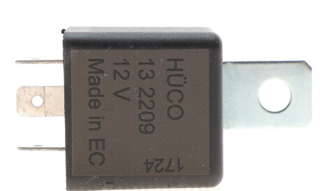 Реле поворотів (12V) VW/BMW/MB/Toyota/Fiat (HÜCO) - (0025444132, 0025444832, 0025448632) HITACHI 132209