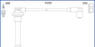 Комплект электропроводки - (32700P1JE01, 32700P7AG01, 32700PEL004) HITACHI 134520