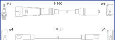 Комплект электропроводки - HITACHI 134705