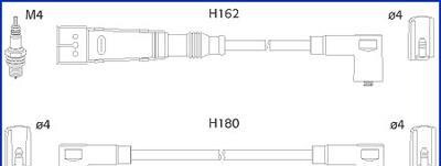 Комплект электропроводки - HITACHI 134711