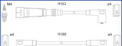 Комплект электропроводки - HITACHI 134715