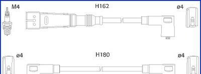 Комплект электропроводки - HITACHI 134784