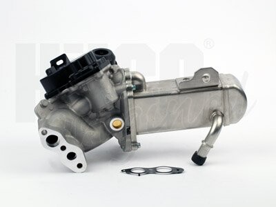 Клапан EGR (модуль з радіатором) CITROEN C4 GRAND PICASSO I, C4 II, C4 PICASSO I, C5 II, C5 III, C8, DS4, DS5, JUMPY II FIAT SCUDO FORD C-MAX II, FOCUS III, GALAXY II, GRAND C-MAX 1.6D-2.2D 09.04- - Huco 138461