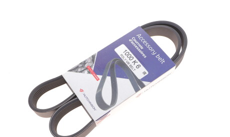 Фото 2 - Ремінь приводний HUTCHINSON 1000 K 6 (1000K6)