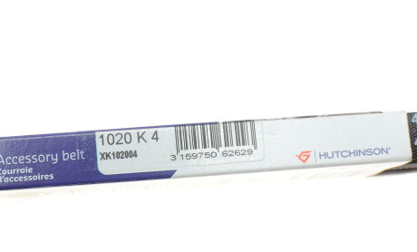 Фото 6 - Ремінь приводний HUTCHINSON 1020 K 4 (1020K4)