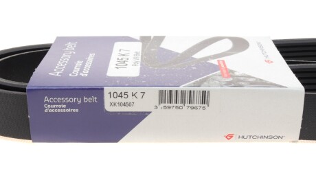 Фото 6 - Ремінь приводний HUTCHINSON 1045 K 7
