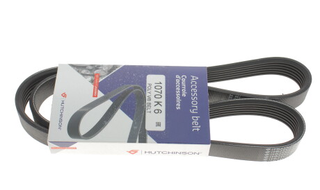 Фото 3 - Ремінь приводний HUTCHINSON 1070 K 6 (1070K6)
