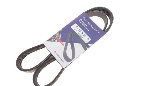 Фото 2 - Ремень приводной HUTCHINSON 1110 K 6 (1110K6)