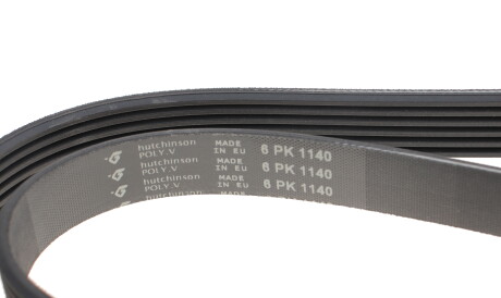 Фото 3 - Ремень приводной HUTCHINSON 1140 K 6 (1140K6)