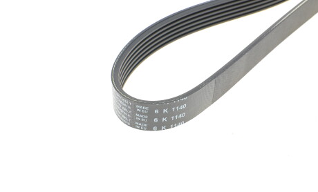 Фото 4 - Ремень приводной HUTCHINSON 1140 SK 6 (1140SK6)