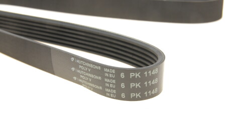 Фото 3 - Ремень приводной HUTCHINSON 1148 K 6 (1148K6)