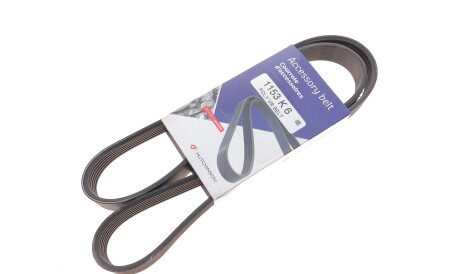 Фото 2 - Ремінь приводний HUTCHINSON 1153 K 6 (1153K6)