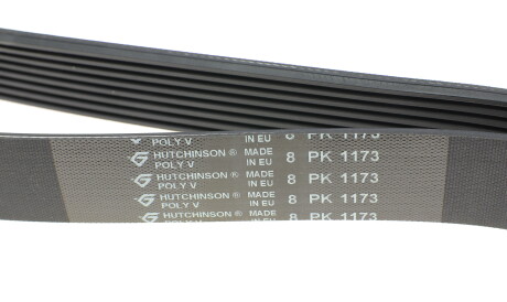 Фото 3 - Ремень приводной HUTCHINSON 1173 K 8 (1173K8)