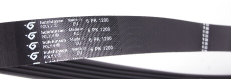 Фото 3 - Ремінь приводний HUTCHINSON 1200 K 6 (1200K6)