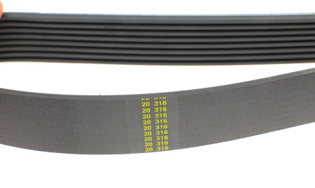 Фото 3 - Ремень приводной HUTCHINSON 1230 K 8 (1230K8)