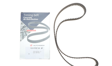 Фото 2 - Ремень ГРМ HUTCHINSON 133 HTDP 26 (133HTDP26)