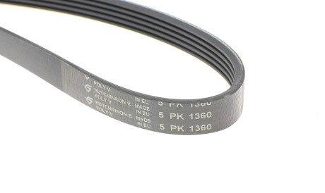 Фото 3 - Ремінь приводний HUTCHINSON 1360 K 5 (1360K5)