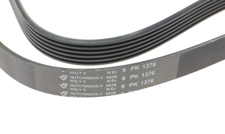 Фото 3 - Ремень приводной HUTCHINSON 1376 K 6 (1376K6)