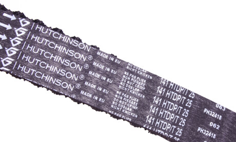 Фото 3 - Ремень ГРМ HUTCHINSON 141 HTDP/T 25 (141HTDPT25)