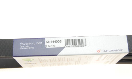 Фото 5 - Ремінь приводний HUTCHINSON 1440 K 6 (1440K6)