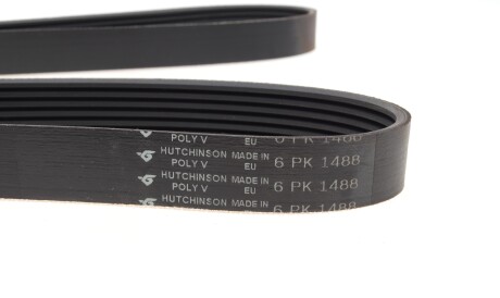 Фото 2 - Ремень приводной HUTCHINSON 1488 K 6 (1488K6)