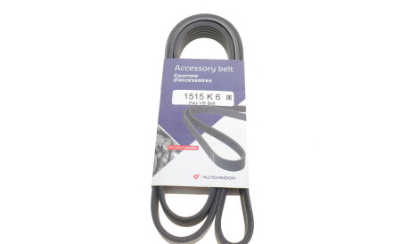 Фото 2 - Ремень приводной HUTCHINSON 1515 K 6 (1515K6)