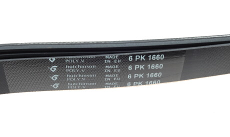 Фото 3 - Ремень приводной HUTCHINSON 1660 K 6 (1660K6)