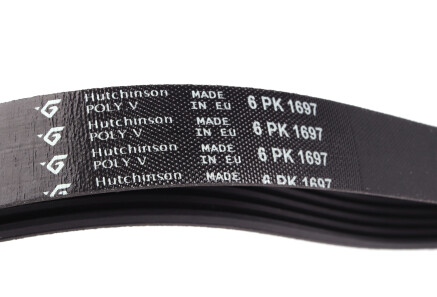 Фото 2 - Ремінь приводний HUTCHINSON 1697 K 6 (1697K6)
