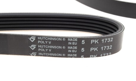 Фото 3 - Ремінь приводний HUTCHINSON 1732 K 5 (1732K5)