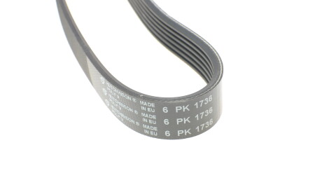 Фото 3 - Ремінь приводний HUTCHINSON 1736 K 6 (1736K6)