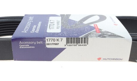 Фото 6 - Ремінь приводний HUTCHINSON 1770 K 7 (1770K7)