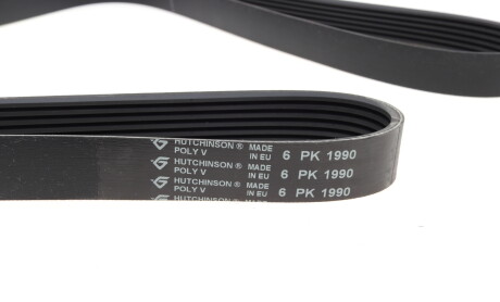 Фото 4 - Ремень приводной HUTCHINSON 1990 K 6 (1990K6)