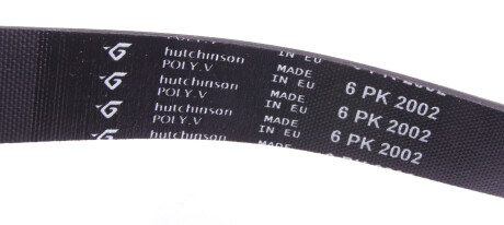 Фото 3 - Ремінь приводний HUTCHINSON 2002 K 6 (2002K6)