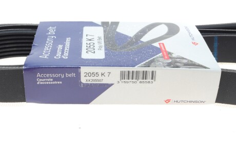 Фото 6 - Ремень приводной HUTCHINSON 2055K7