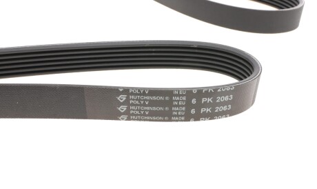 Фото 3 - Ремень приводной HUTCHINSON 2063 K 6 (2063K6)