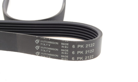 Фото 2 - Ремень приводной HUTCHINSON 2122 K 6 (2122K6)
