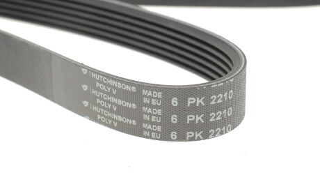 Фото 3 - Ремень приводной HUTCHINSON 2210 K 6 (2210K6)