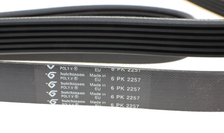 Фото 3 - Ремень приводной HUTCHINSON 2257 K 6 (2257K6)
