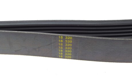 Фото 3 - Ремінь приводний HUTCHINSON 2300 K 6 (2300K6)