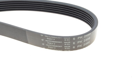 Фото 3 - Ремень приводной HUTCHINSON 2498 K 6 (2498K6)