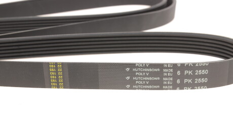 Фото 2 - Ремінь приводний HUTCHINSON 2550 K 6 (2550K6)