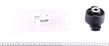 Сайлентблок задньої балки Renault Laguna II 01- Пр. - ((7701209534)) HUTCHINSON 531657