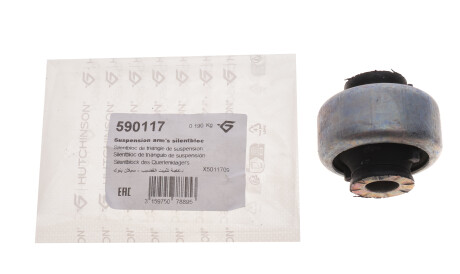 Фото 2 - Сайлентблок рычага HUTCHINSON 590117