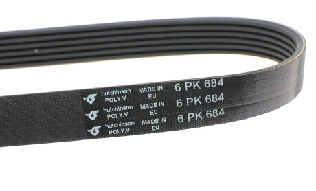 Фото 4 - Ремінь приводний HUTCHINSON 684 K 6 (684K6)