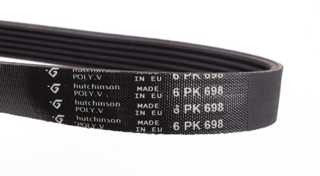 Фото 2 - Ремінь приводний HUTCHINSON 698 K 6 (698K6)