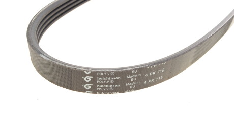 Фото 2 - Ремень приводной HUTCHINSON 715 K 4 (715K4)