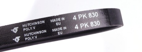 Фото 2 - Ремень приводной HUTCHINSON 830 K 4 (830K4)