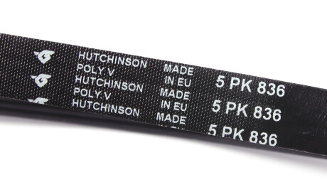 Фото 3 - Ремень приводной HUTCHINSON 836 K 5 (836K5)