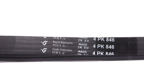 Фото 3 - Ремень приводной HUTCHINSON 846 K 4 (846K4)
